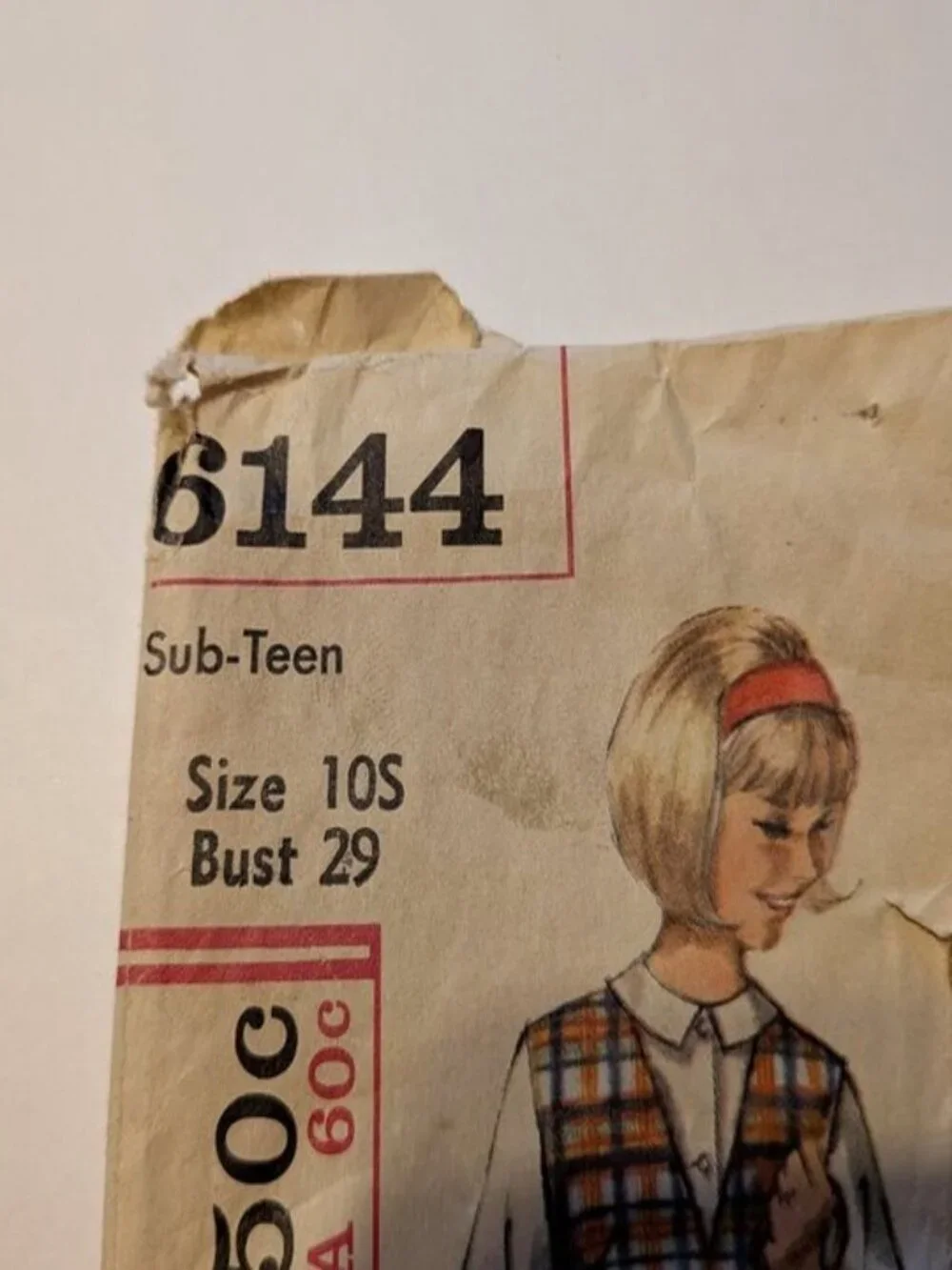 simplicity 6144 sewing pattern One piece jumper, top, skirt, blouse TEEN 10